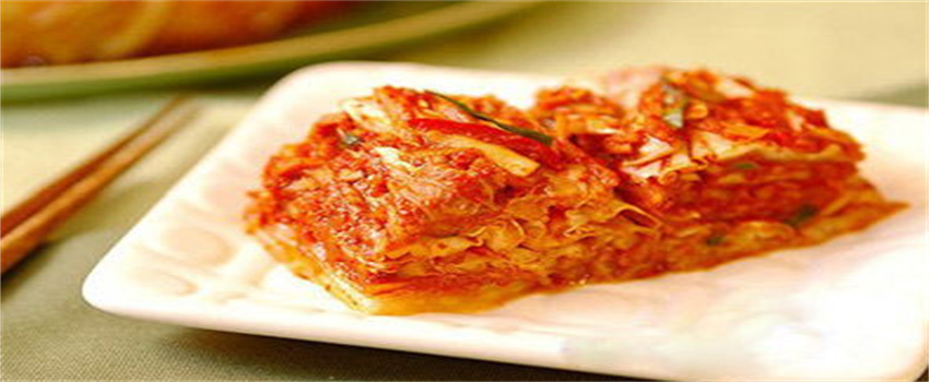 韩国辣白菜的制作方法