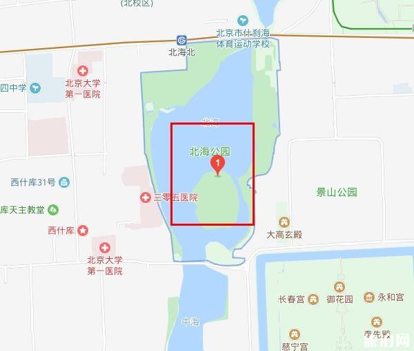 北海公园旅游路线示意图 北海公园旅游最佳路线 北海公园旅游路线示意图 北海公园旅游最佳路线