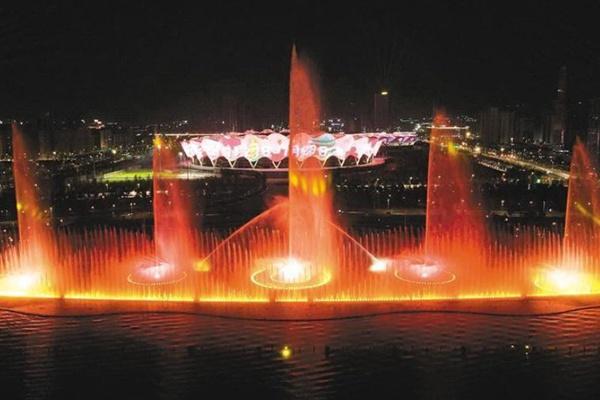 奥体灞河景区光影水秀演出时间2023 奥体灞河景区光影水秀演出时间2023
