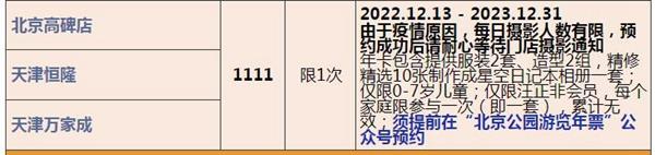 2023北京联合年卡费用及包括哪些景点 2023北京联合年卡费用及包括哪些景点