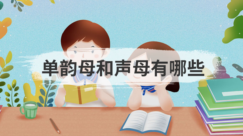 声母和韵母的区别