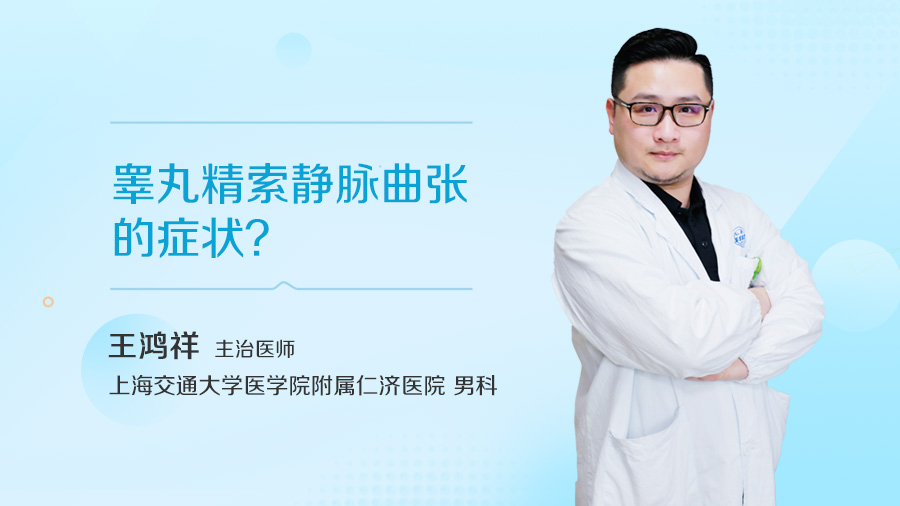 睾丸精索静脉曲张的症状