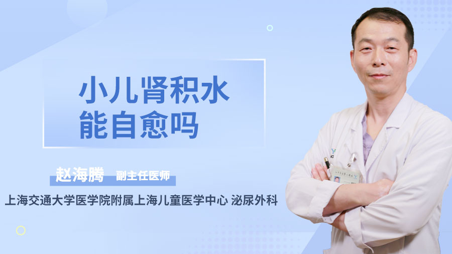 小儿肾积水能自愈吗
