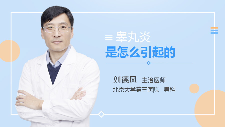 睾丸炎是怎么引起的