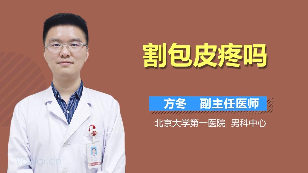 割包皮疼吗