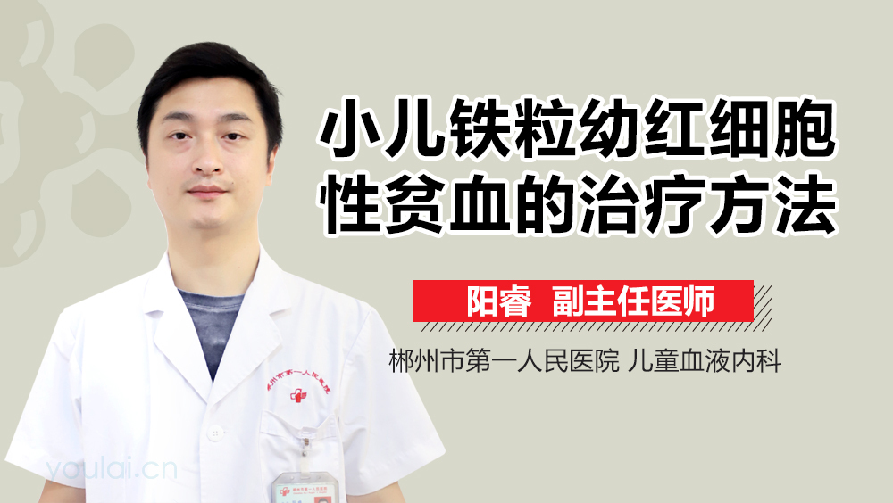 小儿铁粒幼红细胞性贫血的治疗方法