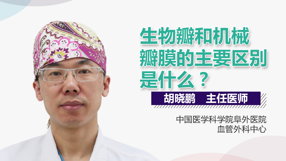 生物瓣和机械瓣膜的主要区别是什么