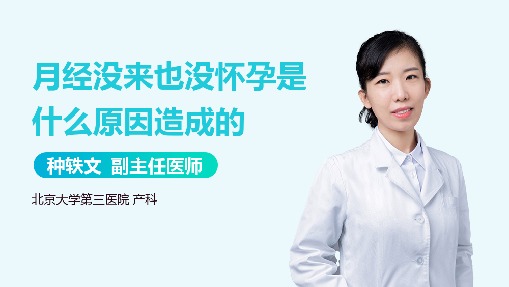 月经没来也没怀孕是什么原因造成的