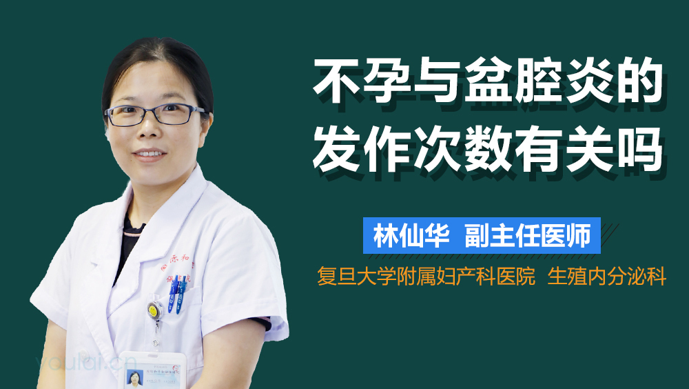 不孕与盆腔炎的发作次数有关吗