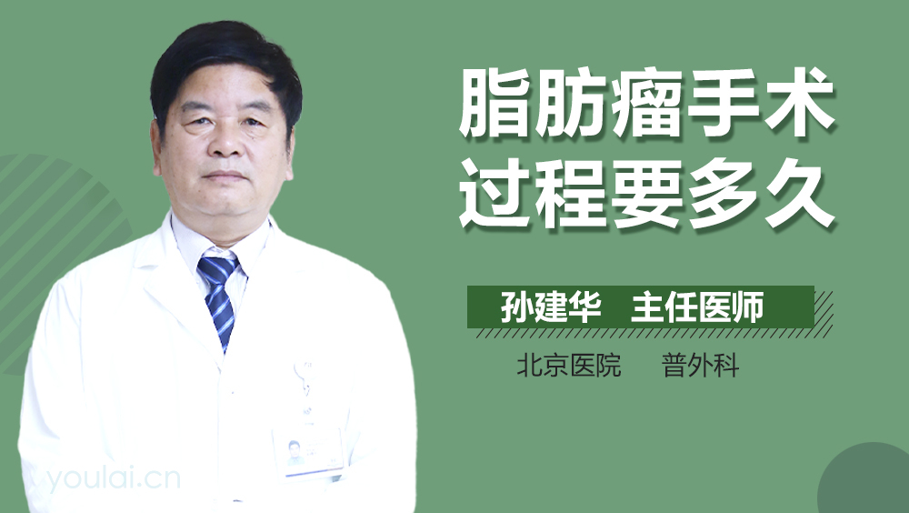 脂肪瘤手术过程要多久