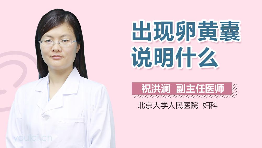 出现卵黄囊说明什么