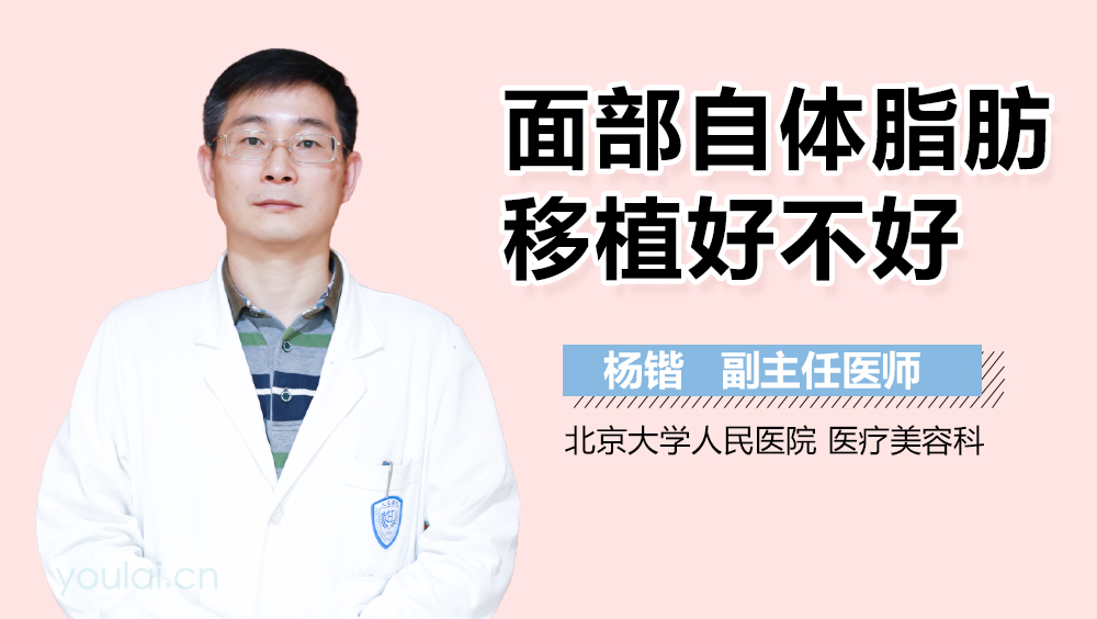 面部自体脂肪移植好不好