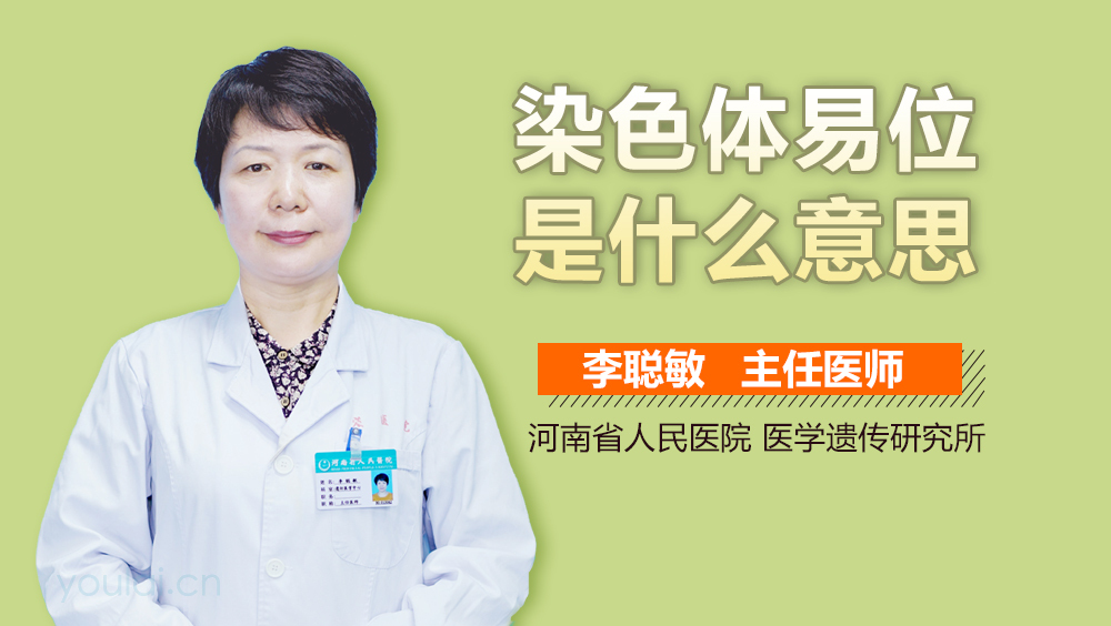 染色体易位是什么意思