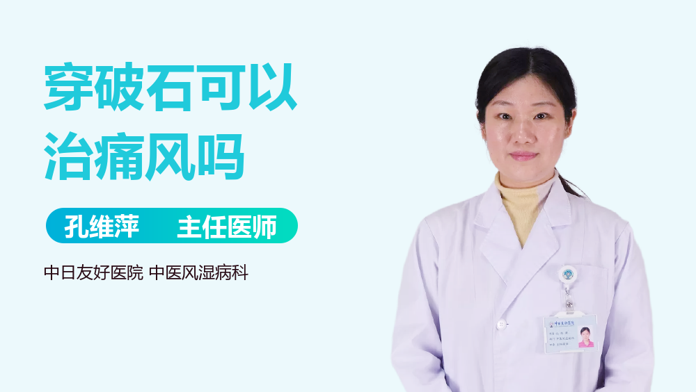 穿破石可以治痛风吗