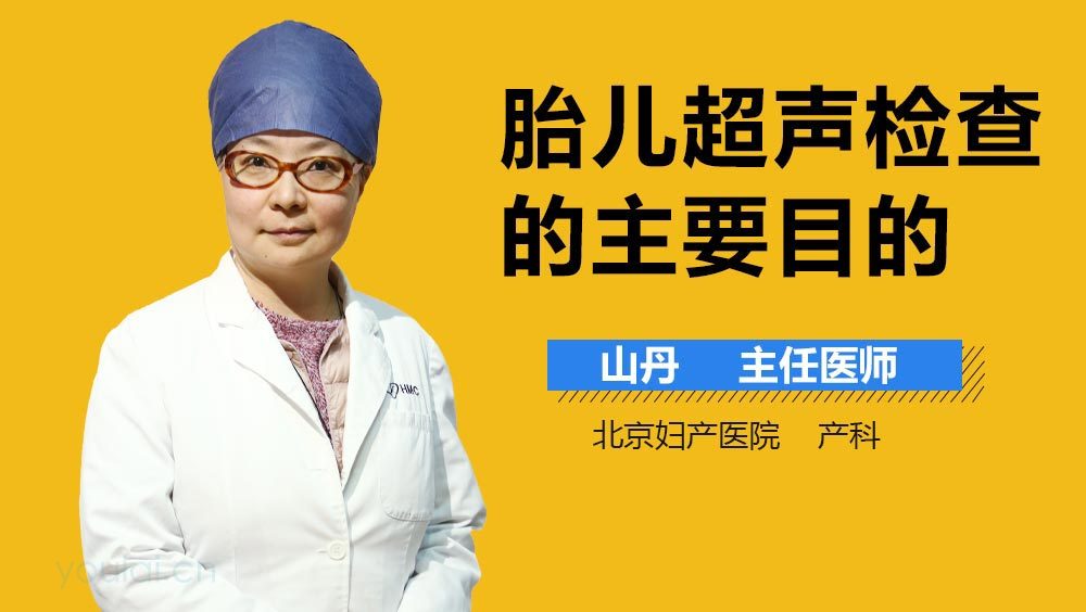 胎儿超声检查的主要目的