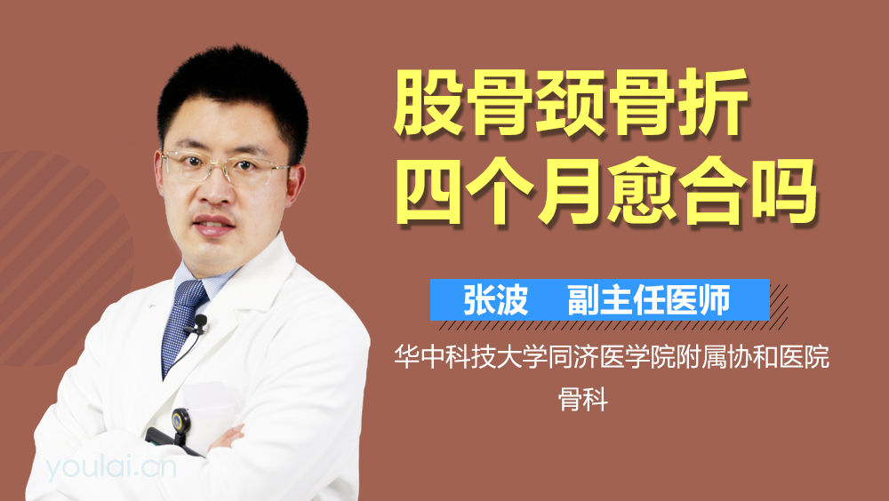 股骨颈骨折四个月愈合吗