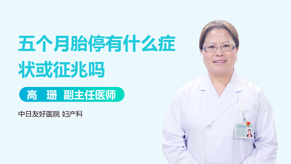 五个月胎停有什么症状或征兆吗