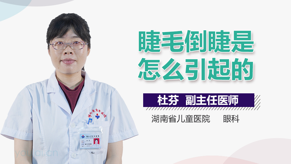 睫毛倒睫是怎么引起的