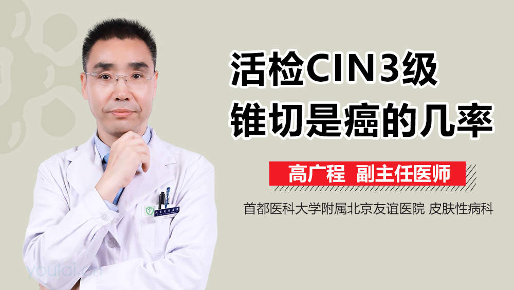 活检CIN3级锥切是癌的几率