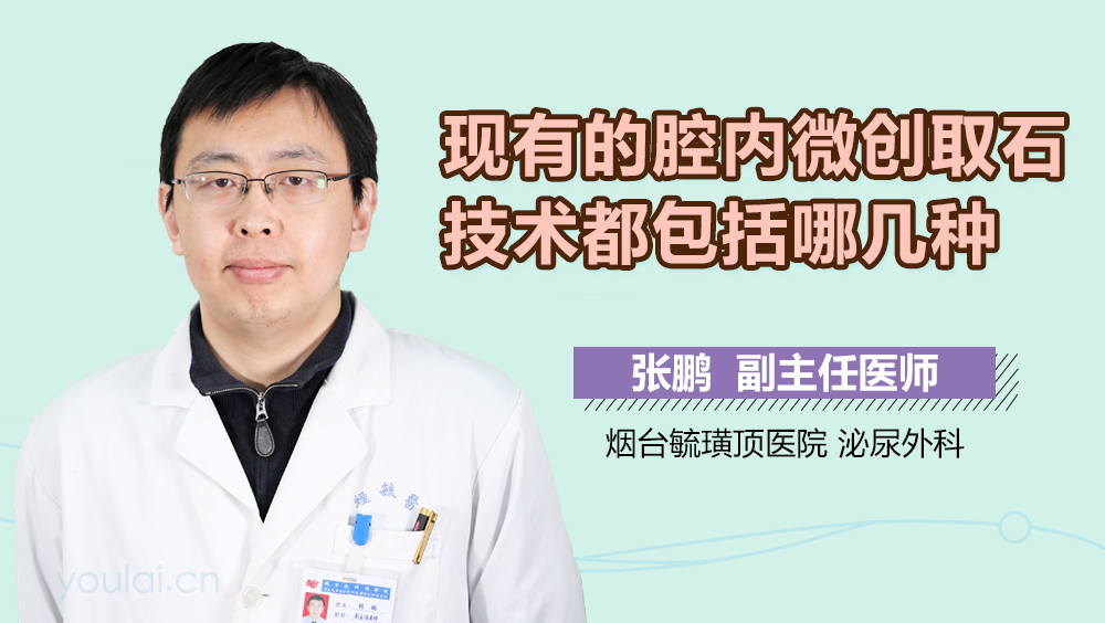 现有的腔内微创取石技术都包括哪几种