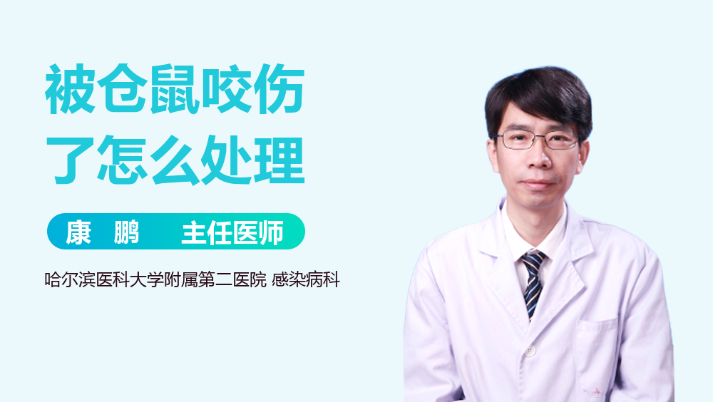 被仓鼠咬伤了怎么处理