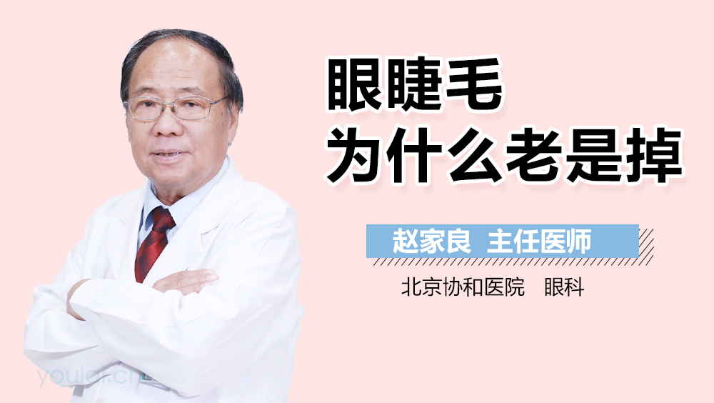 眼睫毛为什么老是掉