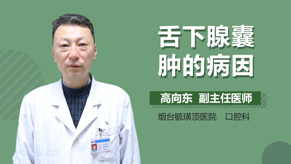 舌下腺囊肿的病因