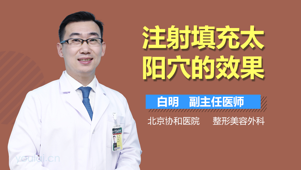 注射填充太阳穴的效果