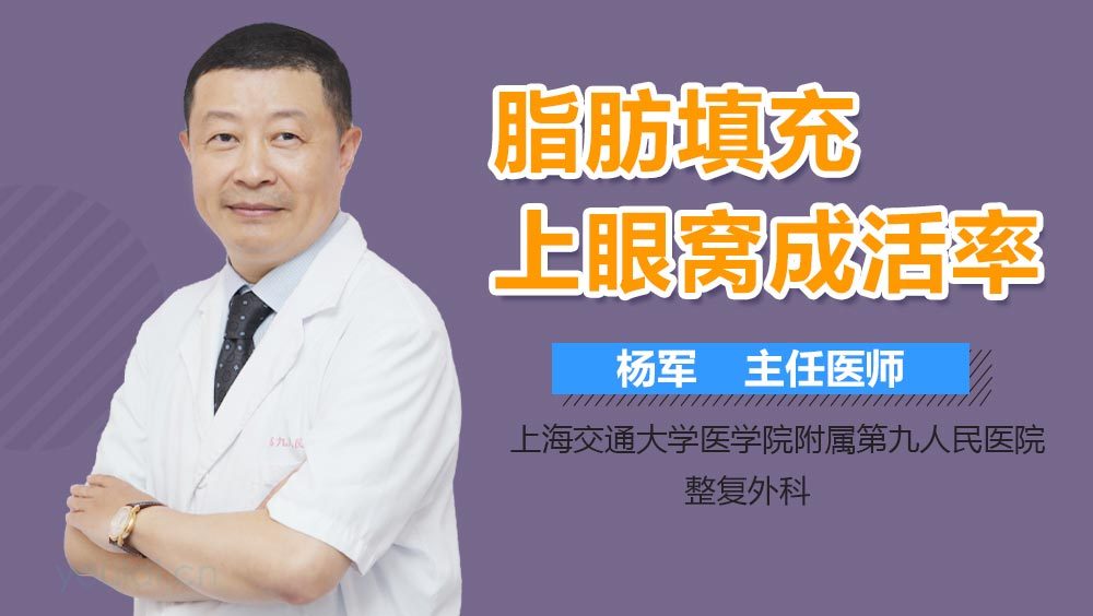 脂肪填充上眼窝成活率