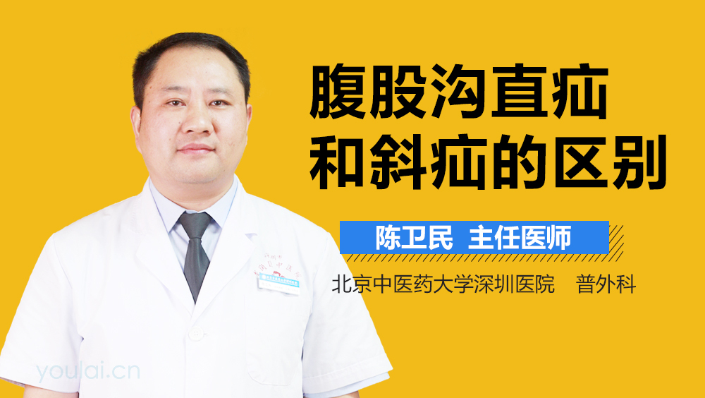 腹股沟直疝和斜疝的区别