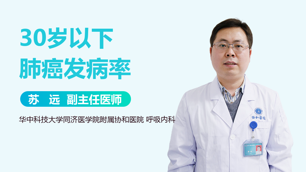 30岁以下肺癌发病率