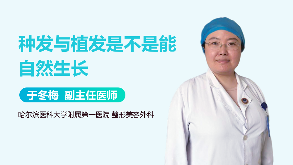 种发与植发是不是能自然生长