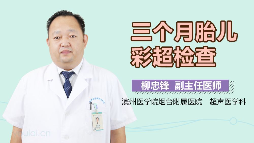 三个月胎儿彩超检查方法