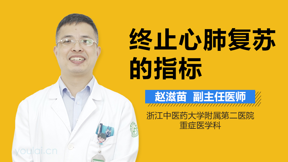 终止心肺复苏的指标