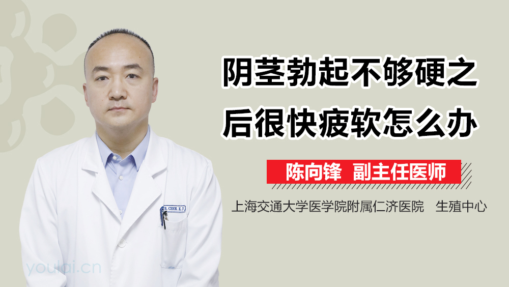 阴茎勃起不够硬之后很快疲软怎么办