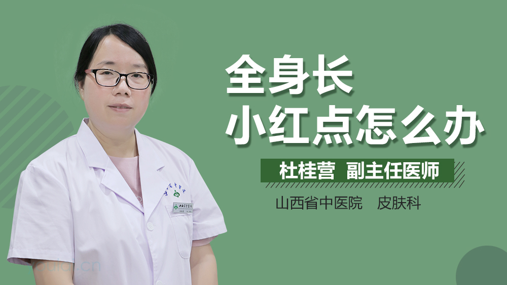 全身长小红点怎么办