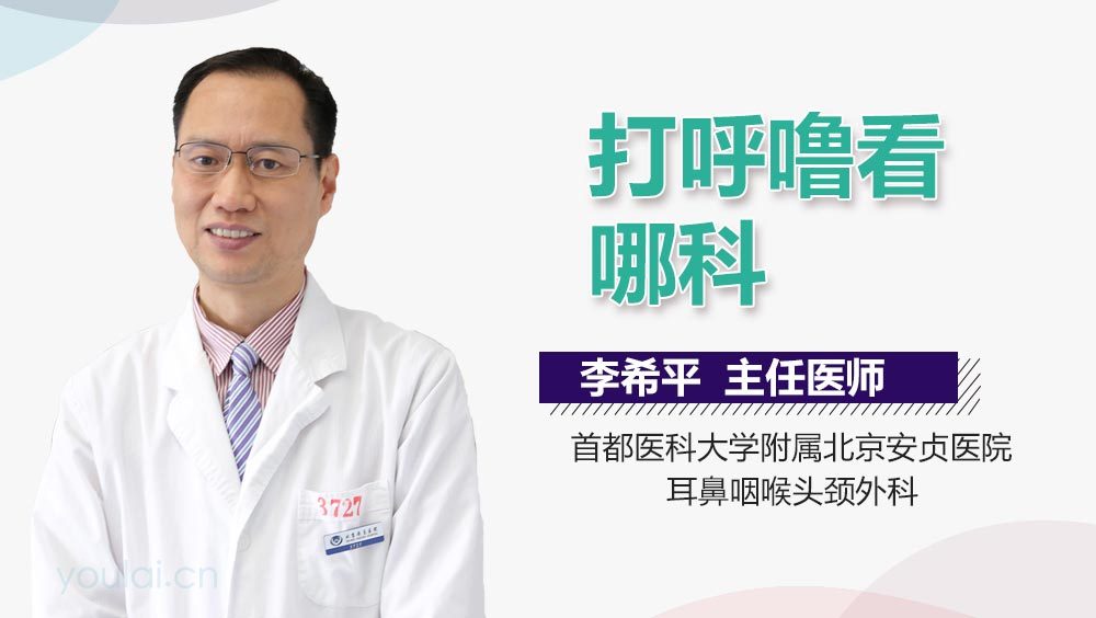 打呼噜看哪科