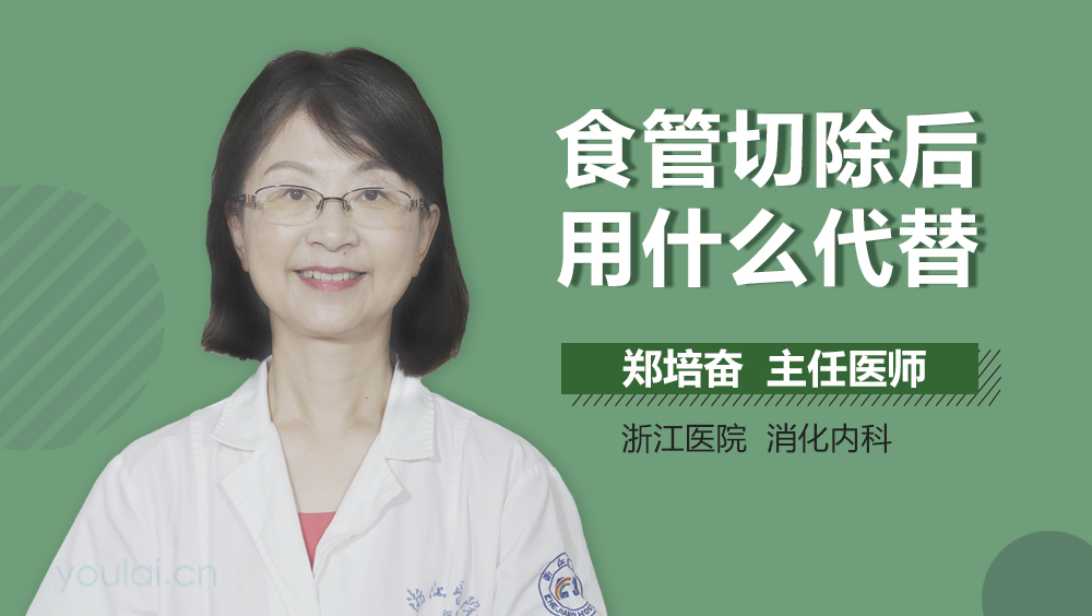 食管切除后用什么代替