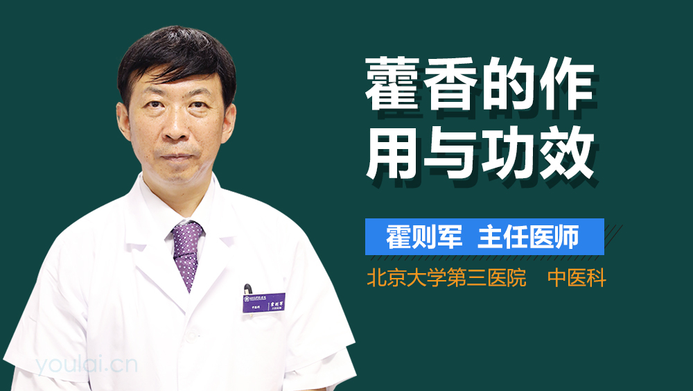 藿香的作用与功效