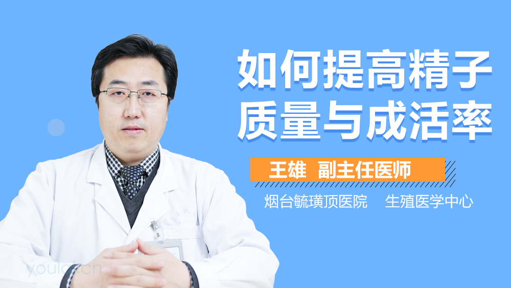如何提高精子质量与成活率