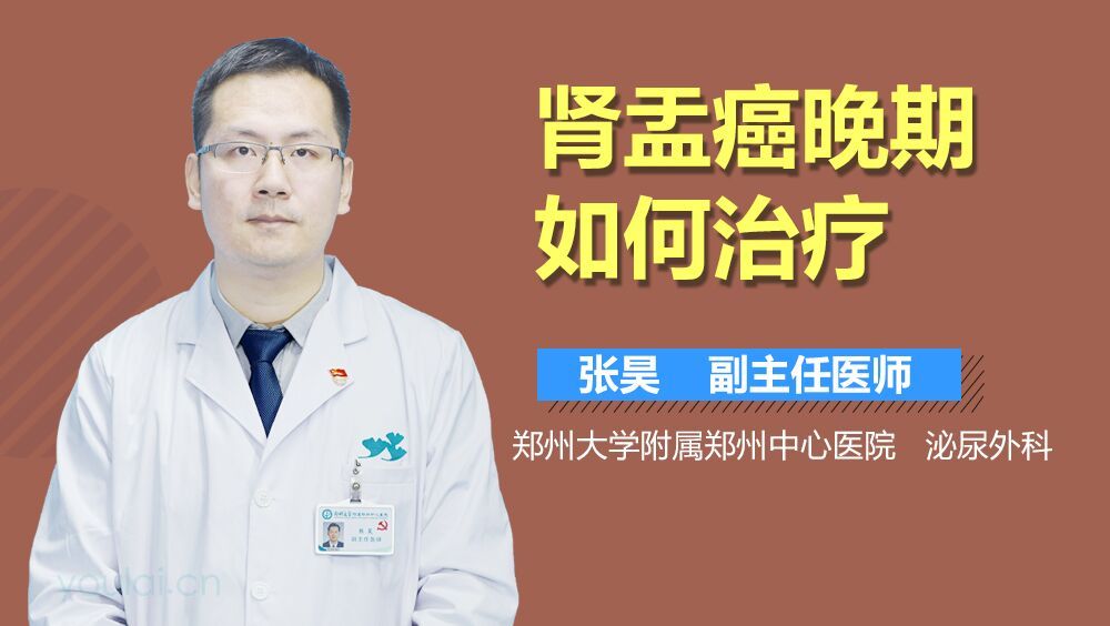 肾盂癌晚期如何治疗