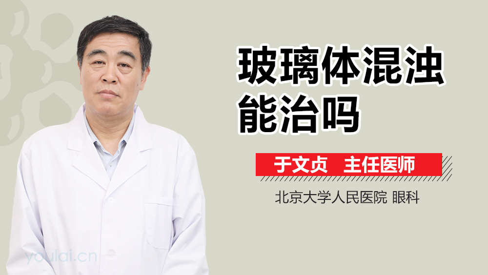 玻璃体混浊能治吗