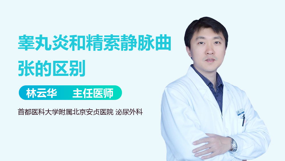 睾丸炎和精索静脉曲张的区别