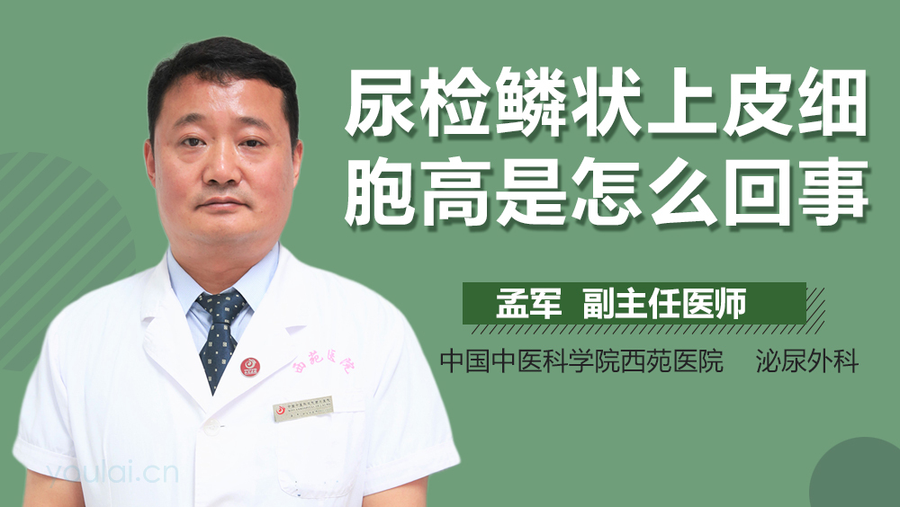 尿检鳞状上皮细胞高是怎么回事