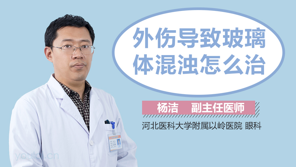 外伤导致玻璃体混浊怎么治