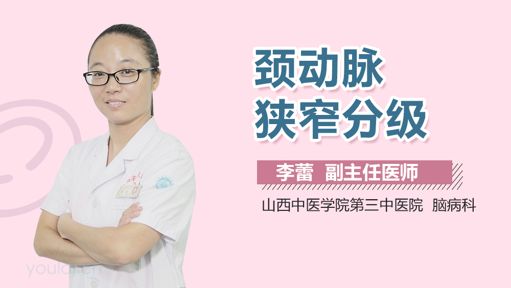 颈动脉狭窄分级