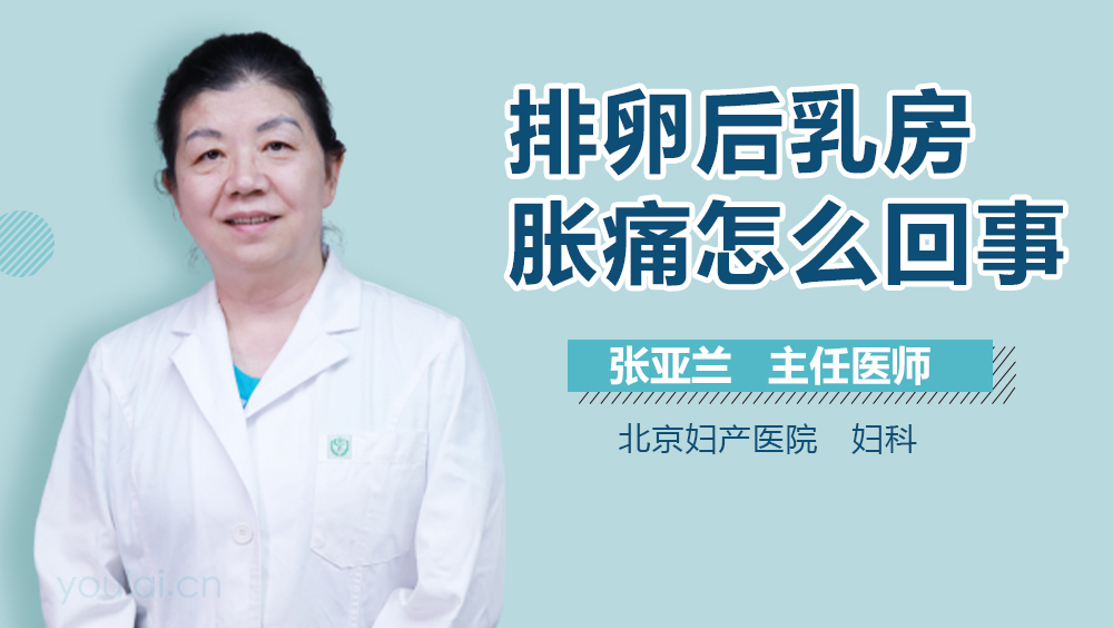 排卵后乳房胀痛怎么回事