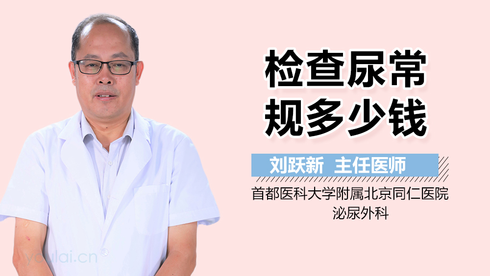 检查尿常规多少钱