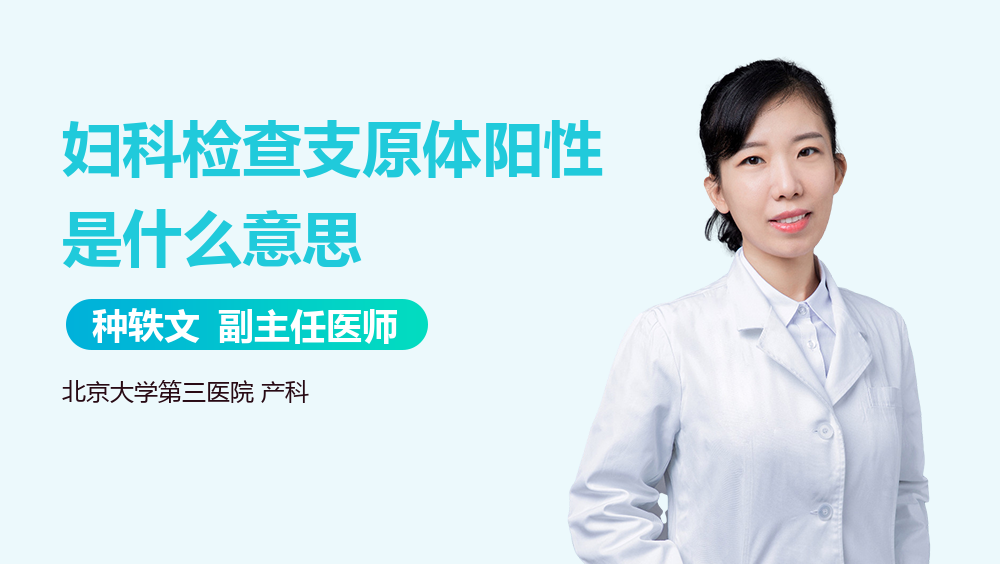 妇科检查支原体阳性是什么意思