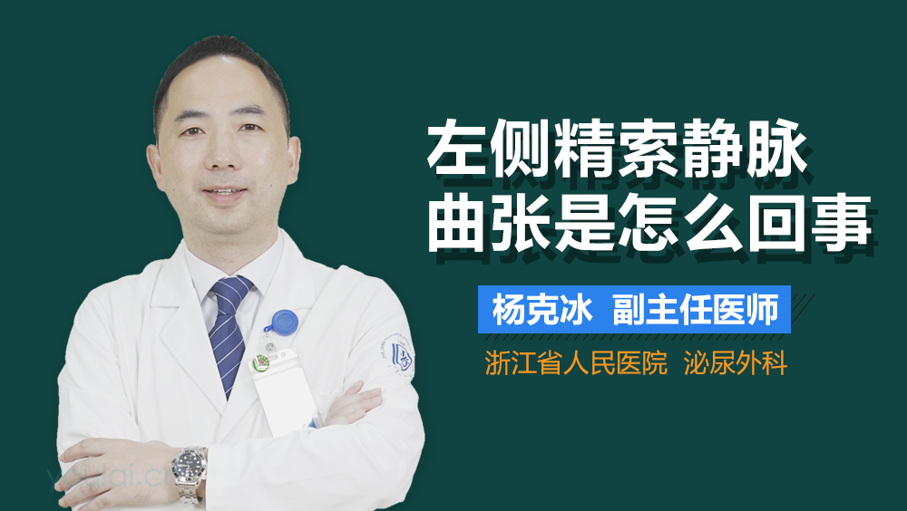 左侧精索静脉曲张是怎么回事